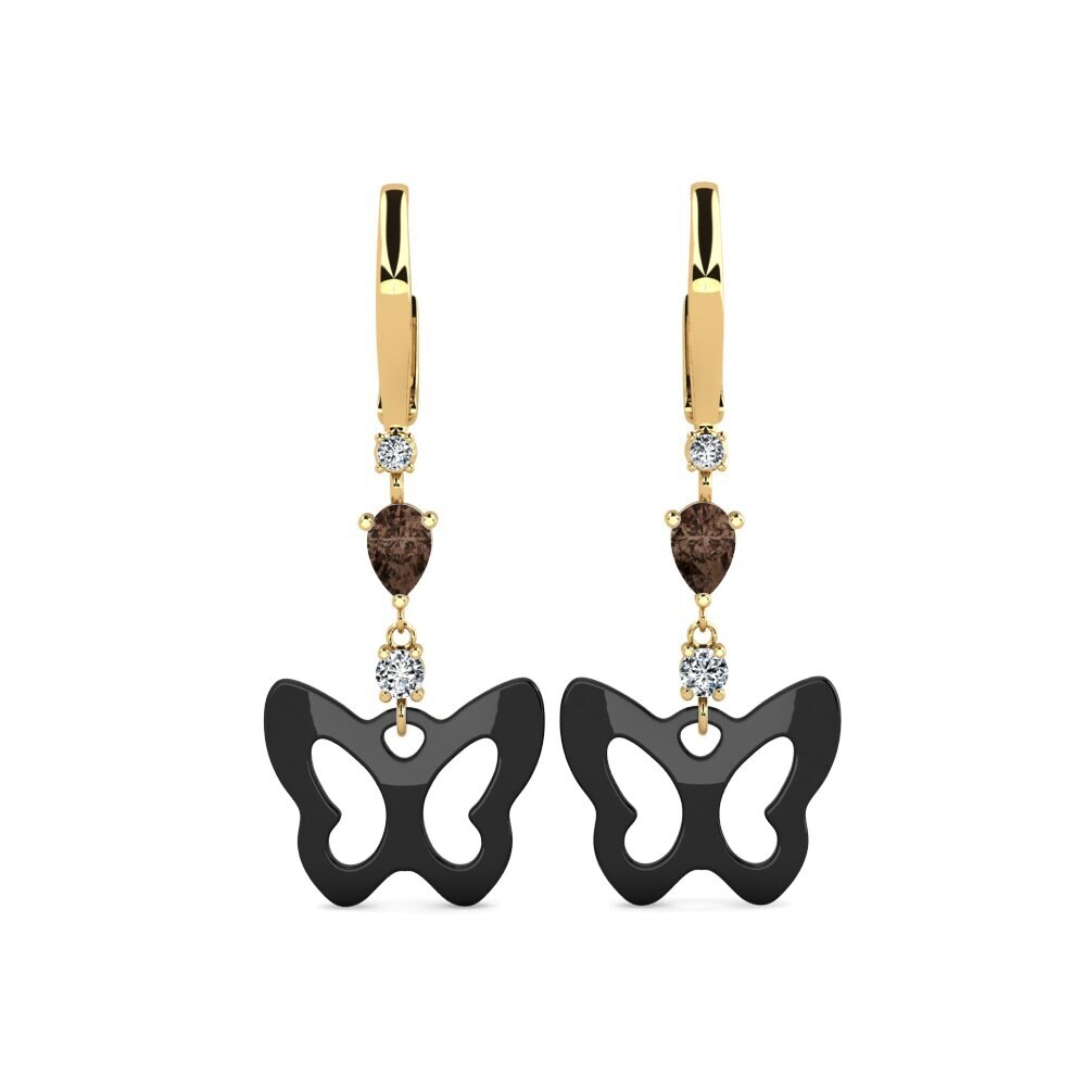 Smoky Quartz Women's Earring Demarco