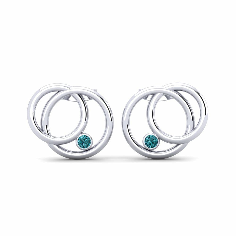 Blue Diamond Earring Demas