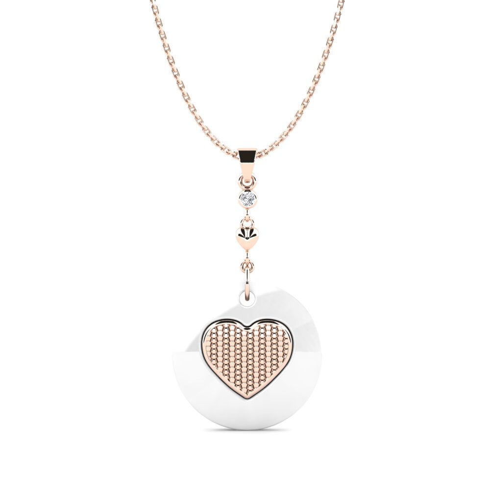 14k Rose Gold Women's Pendant Dematteo