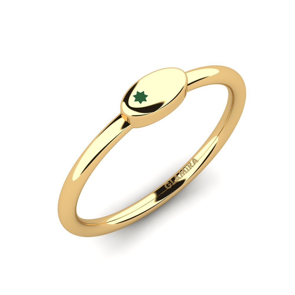 Gelbgold 375 Ring Demen