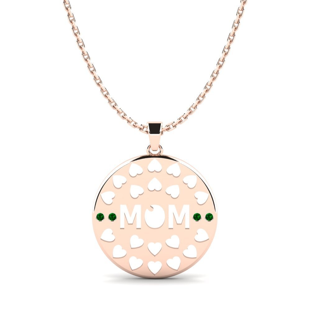 Green Zirconia Women's Pendant Demetra
