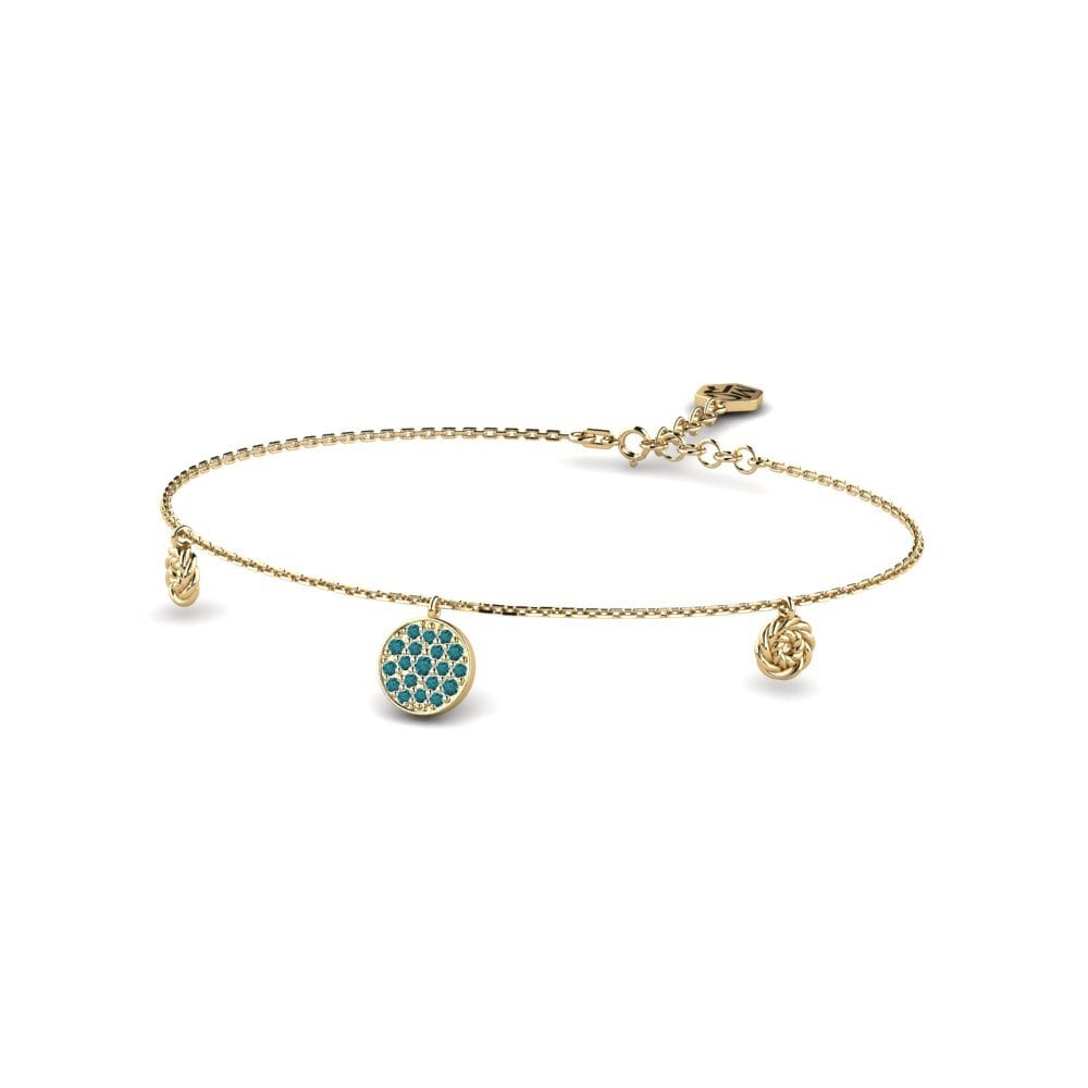 Blauer Diamant Damen armband Demonstrate