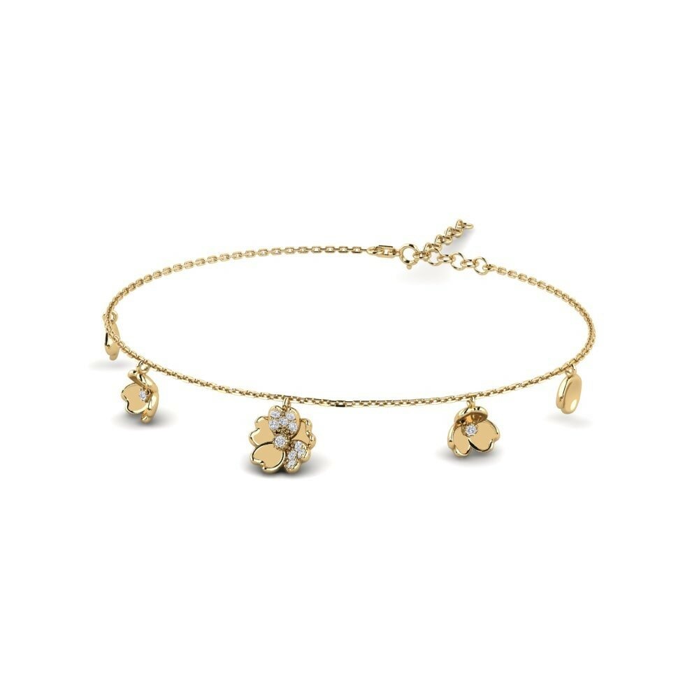 Pulsera de Mujer Denies 14k Oro Amarillo