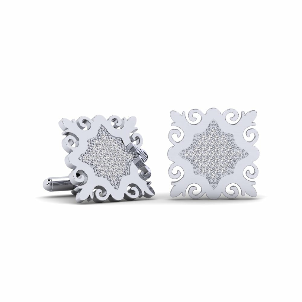Diamant Bouton de manchette Denoncer