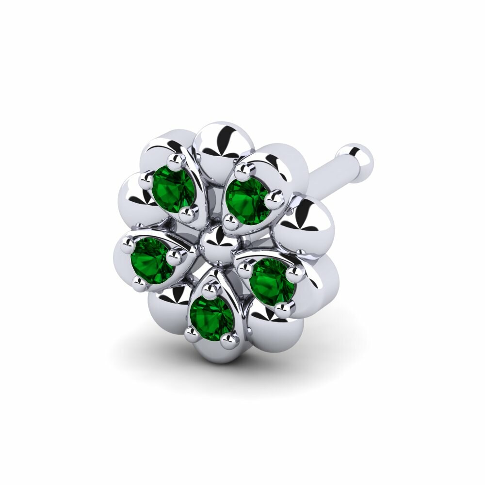 Groene Zirkoon Neus Pin Denrolse