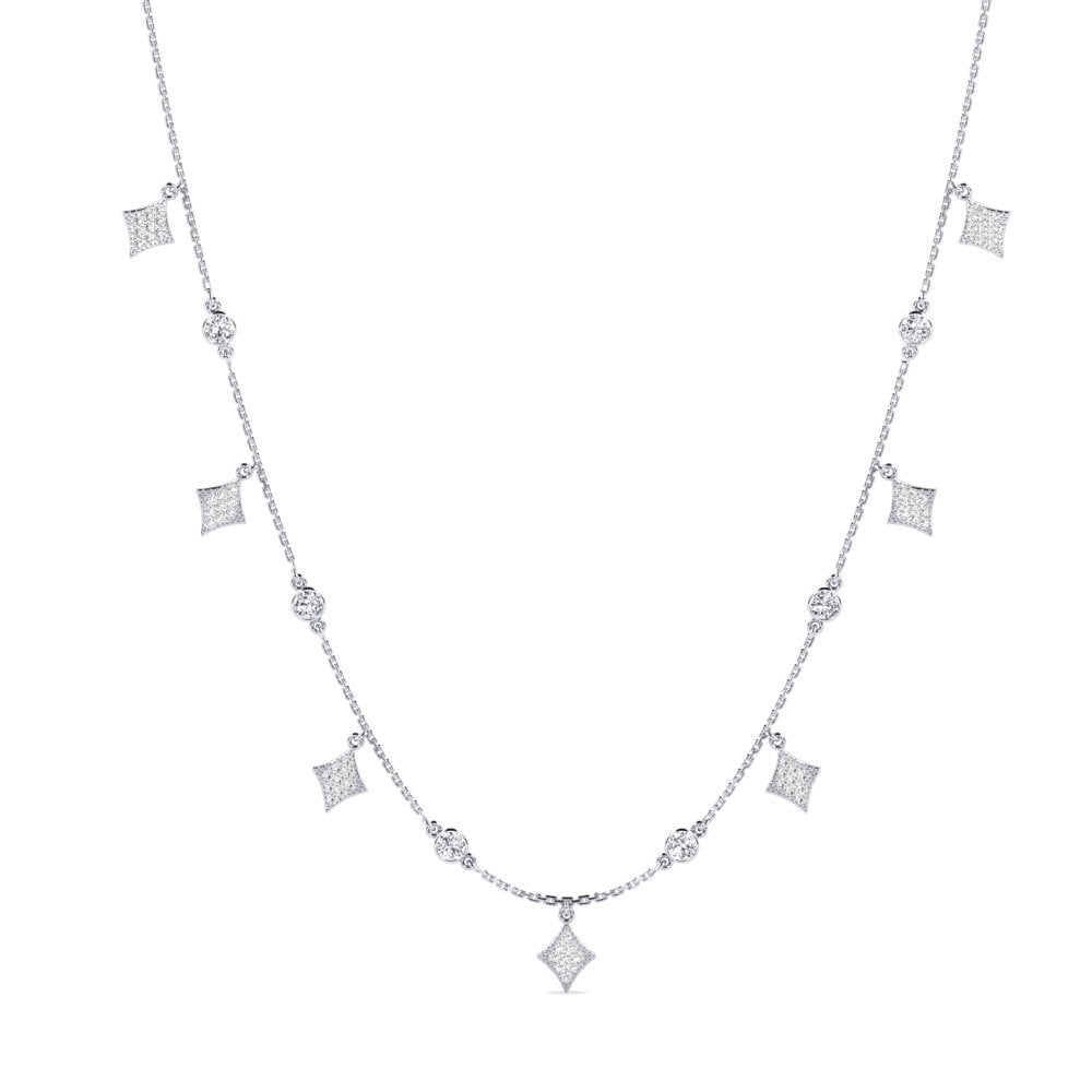 Moissanita Collar de Mujer Depew