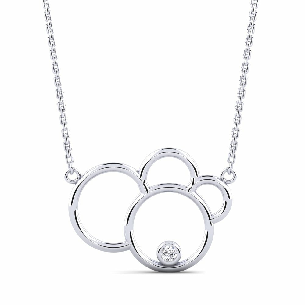 Diamant Damen halskette Derke