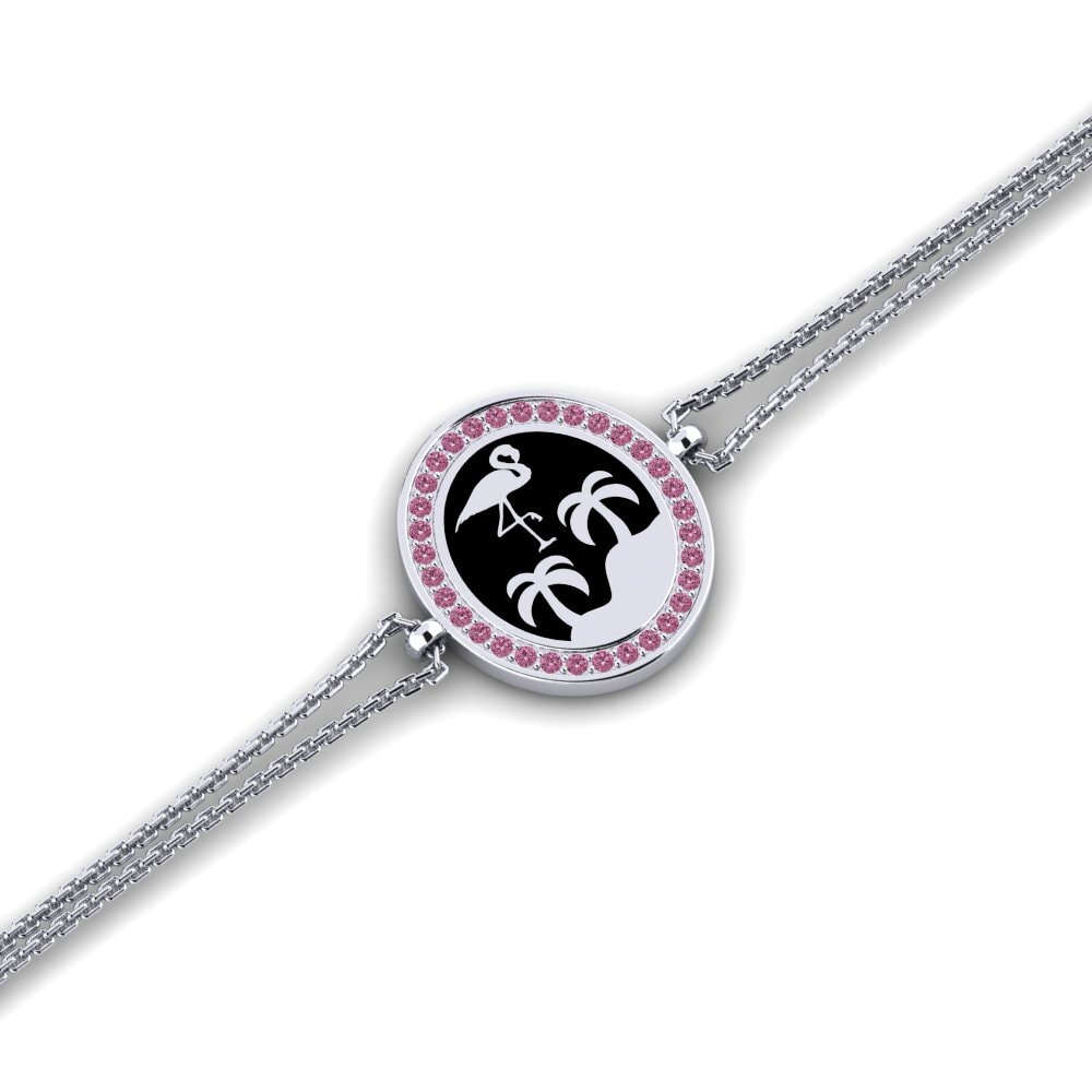 Rhodolite Garnet Women's Bracelet Derma