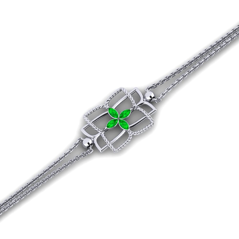 Emerald Women's Bracelet Desacorguc