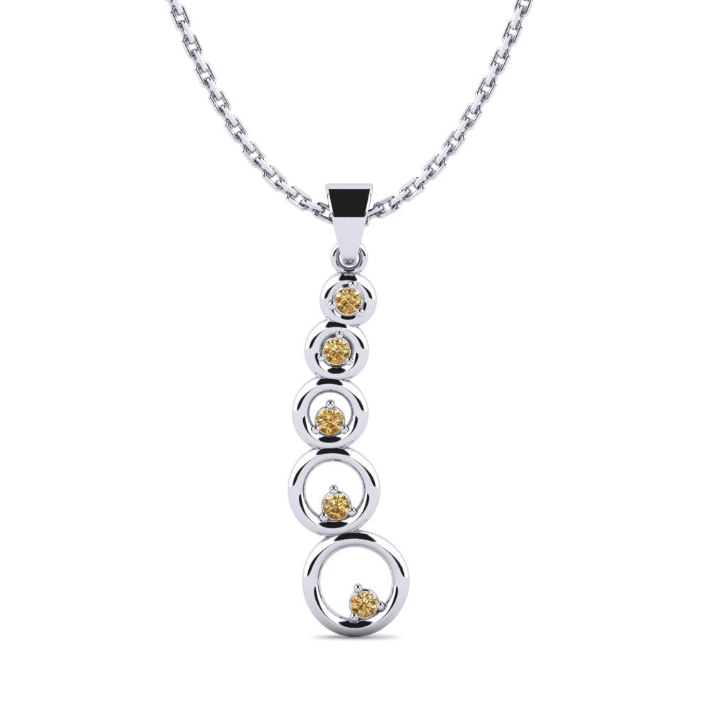 Diamante café Colgante de Mujer Desamorcer