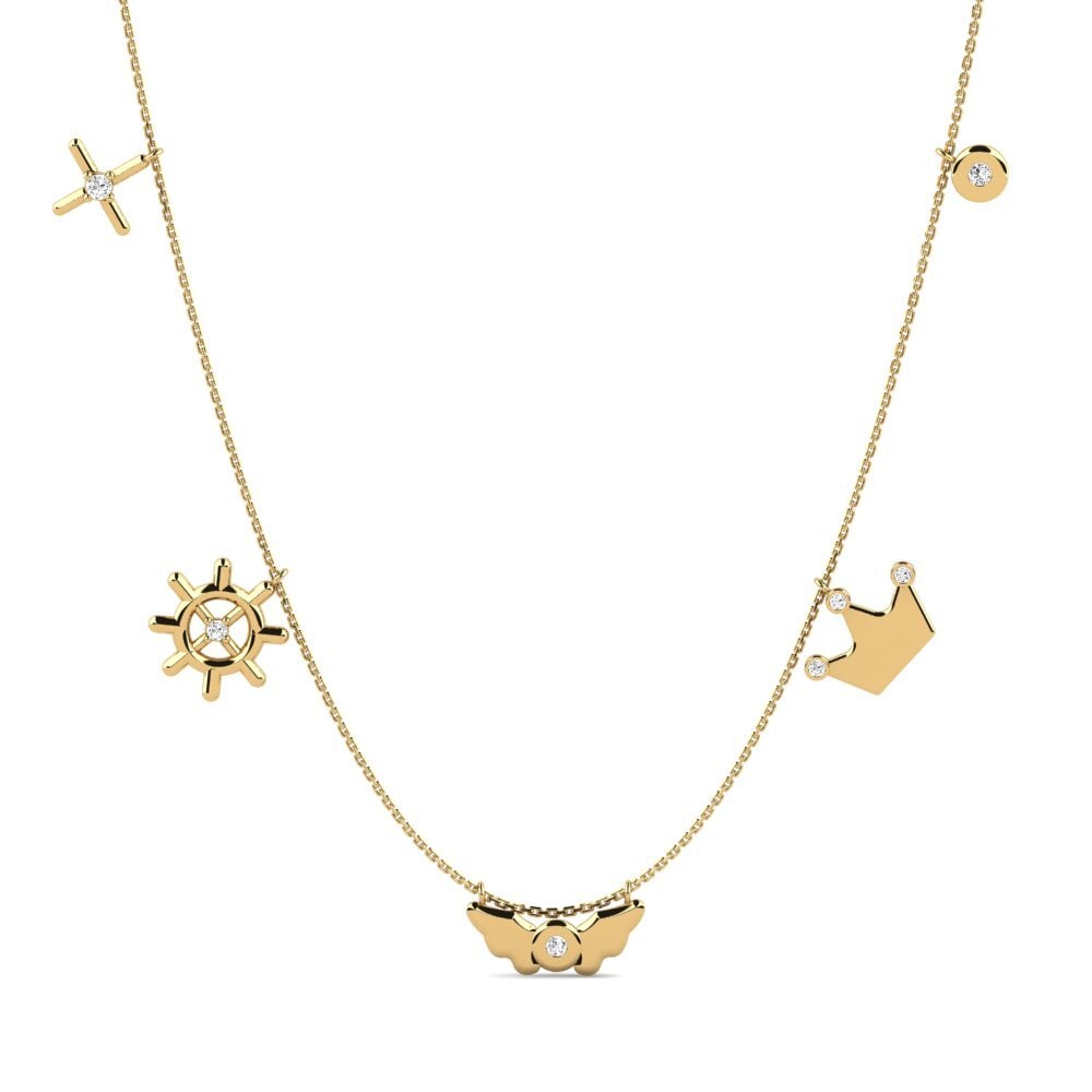 Moissanita Collar de Mujer Desdaria