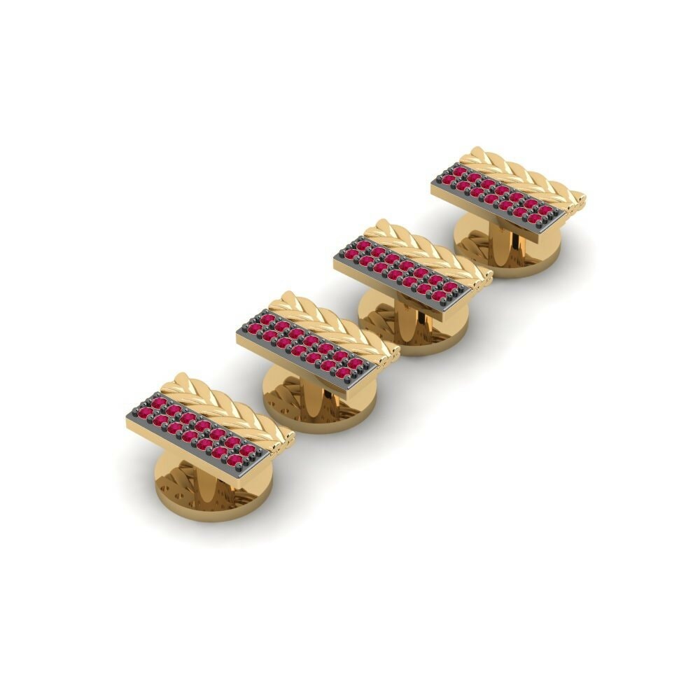 Ruby Tuxedo 4 Studs Dessoubre