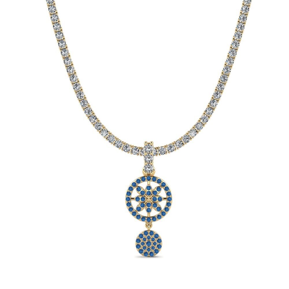 Dark Blue Zirconia Tennis Detilisnixua
