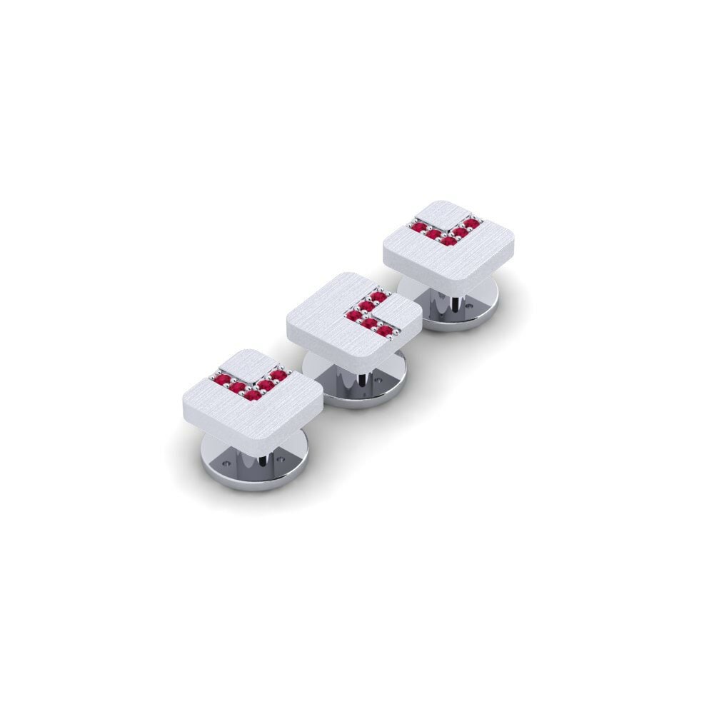 Ruby Tuxedo 3 Studs Detroit