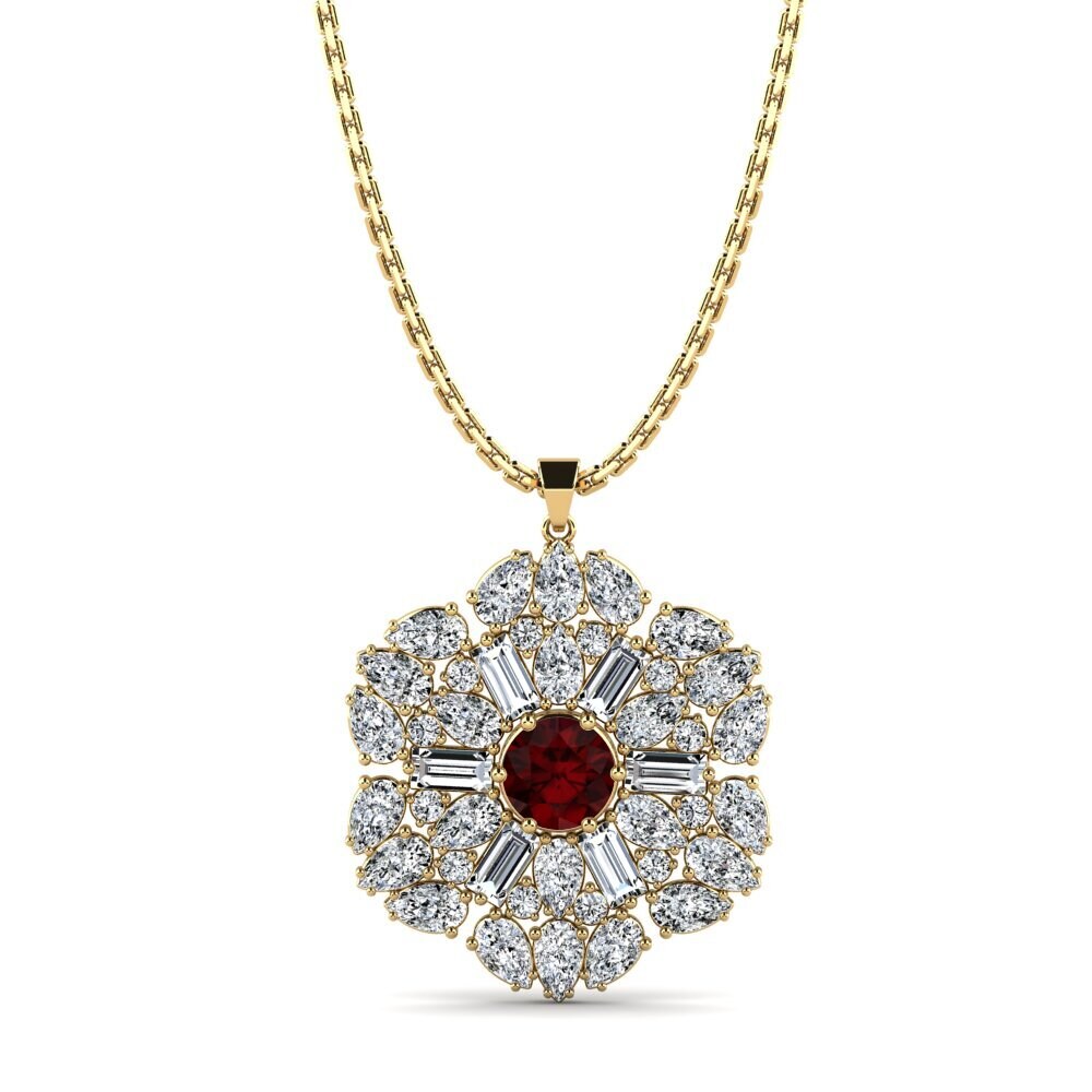 Garnet Women's Pendant Detwiler