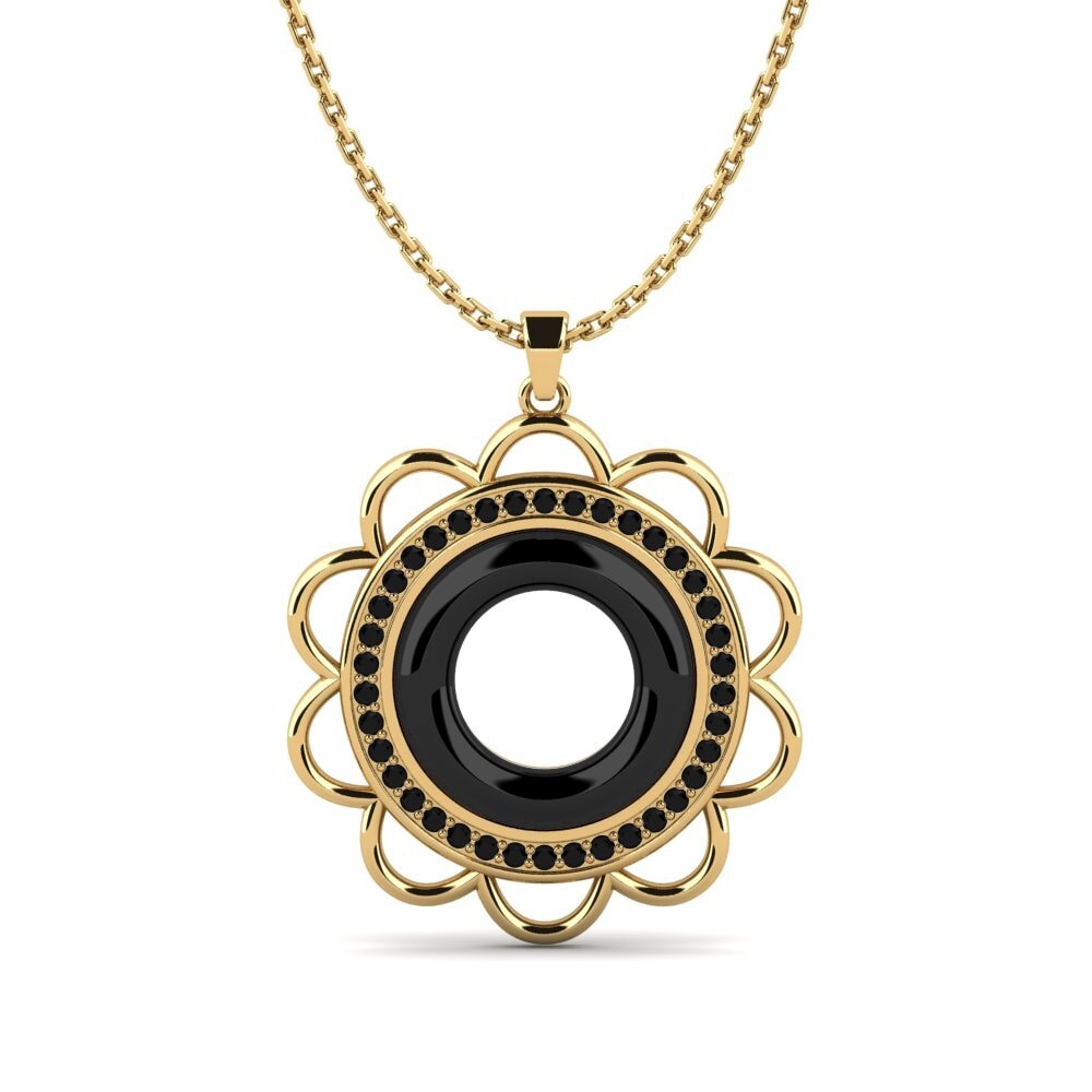 Black Sapphire Women's Pendant Devore