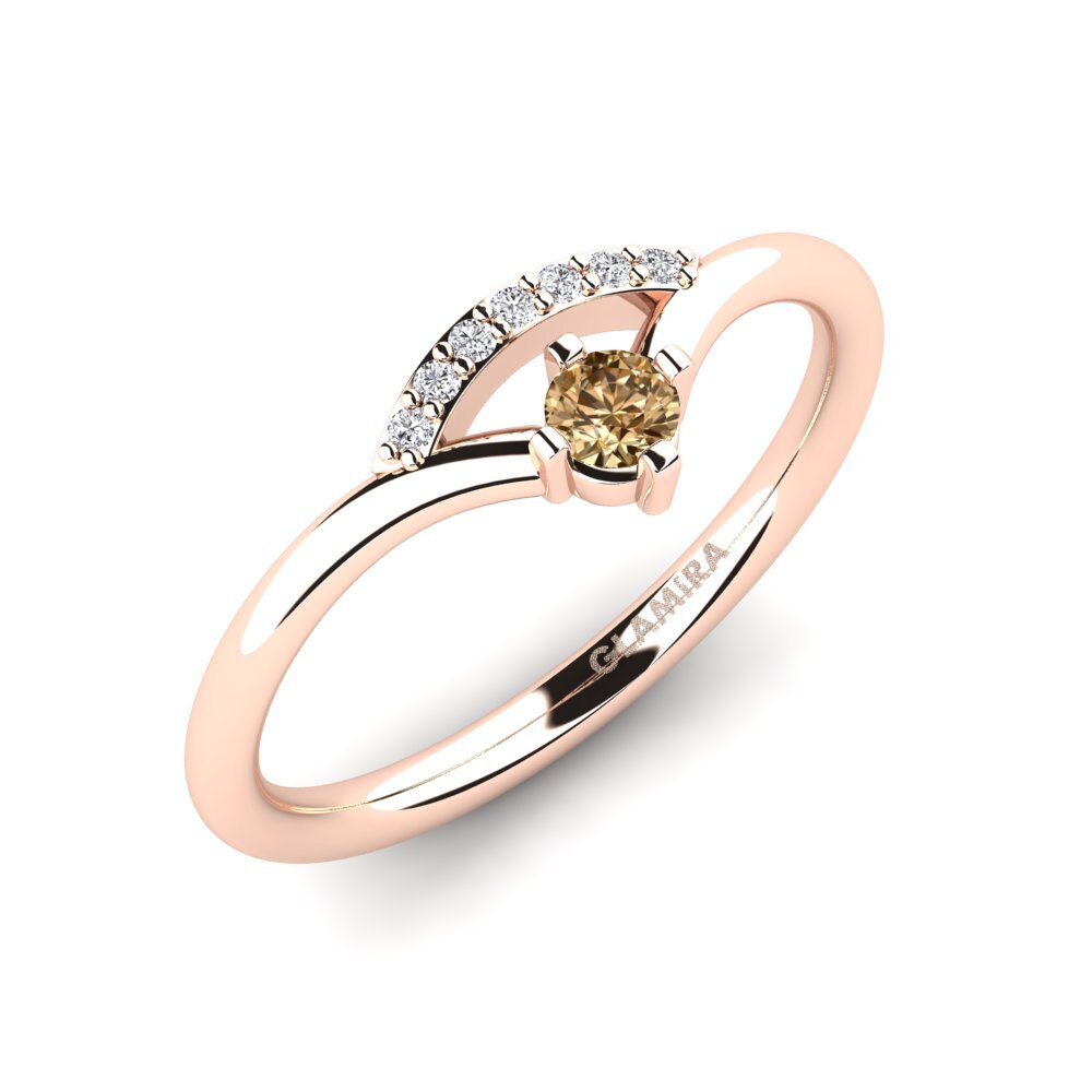 Brown Diamond Engagement Ring Dextrad