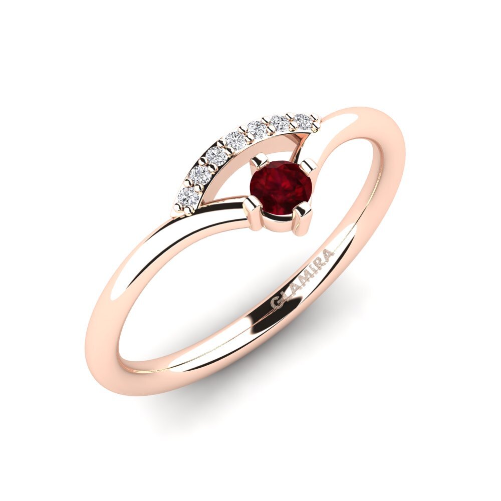 Ruby Engagement Ring Dextrad