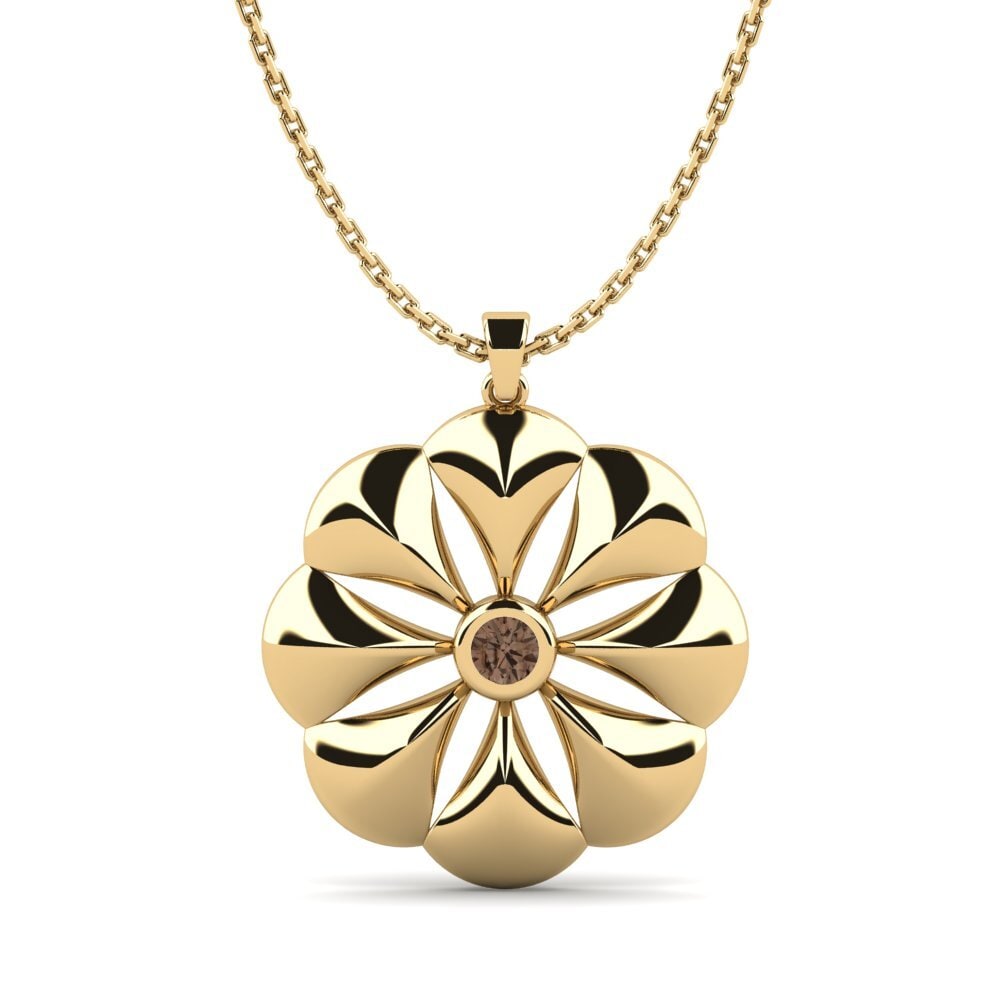 Smoky Quartz Women's Pendant Dgange