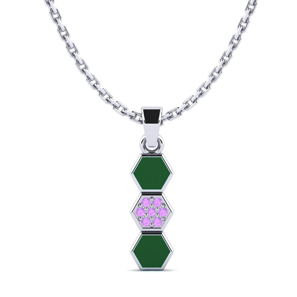 Amethyst Women's Pendant Dhobi