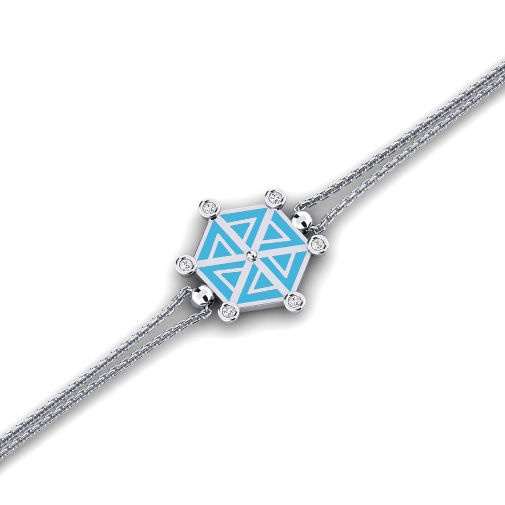 Moissanit Damen armband Dhondgrell