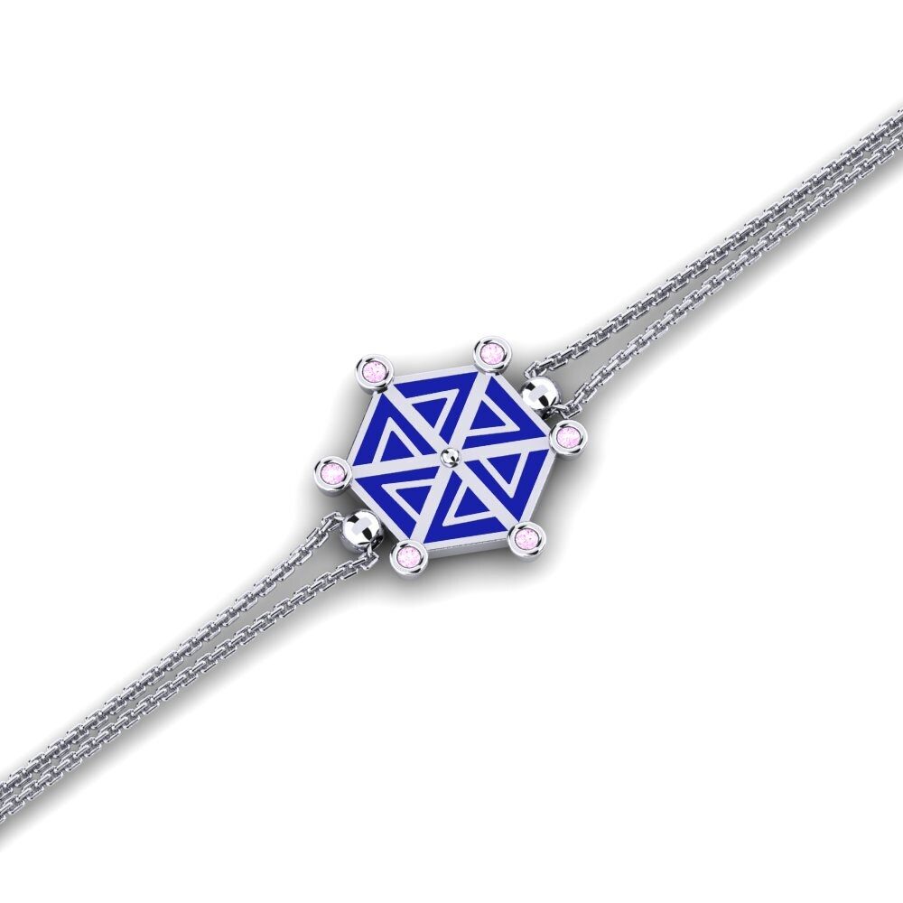 Pink Sapphire Women's Bracelet Dhondgrell