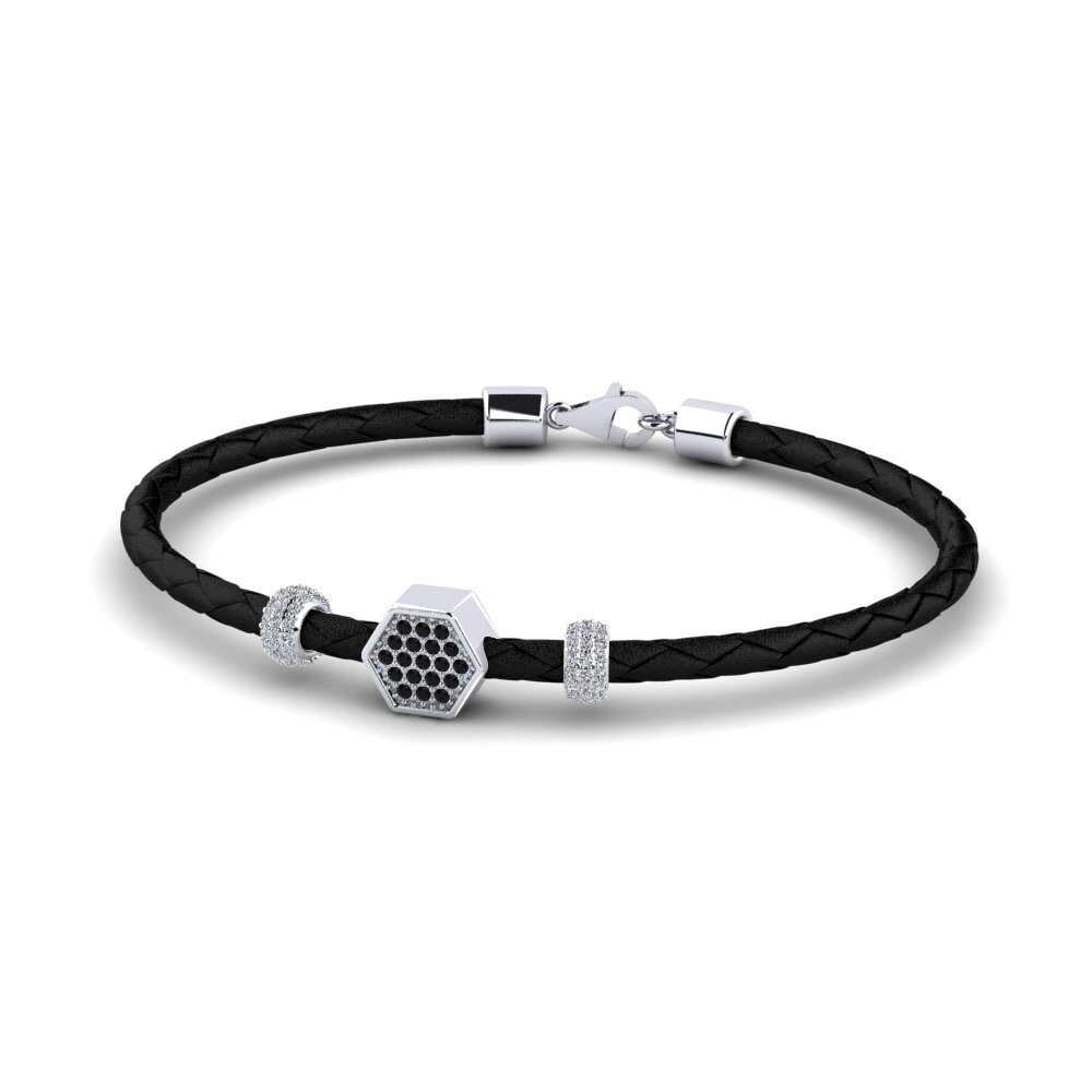 Black Diamond Men's Bracelet Diancie