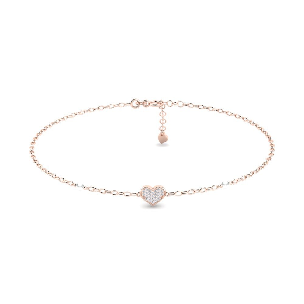 Diamond Women's Anklet Dictys