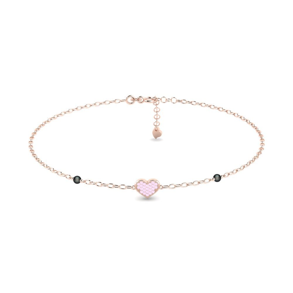 Zaffiro Rosa Cavigliera da donna Dictys