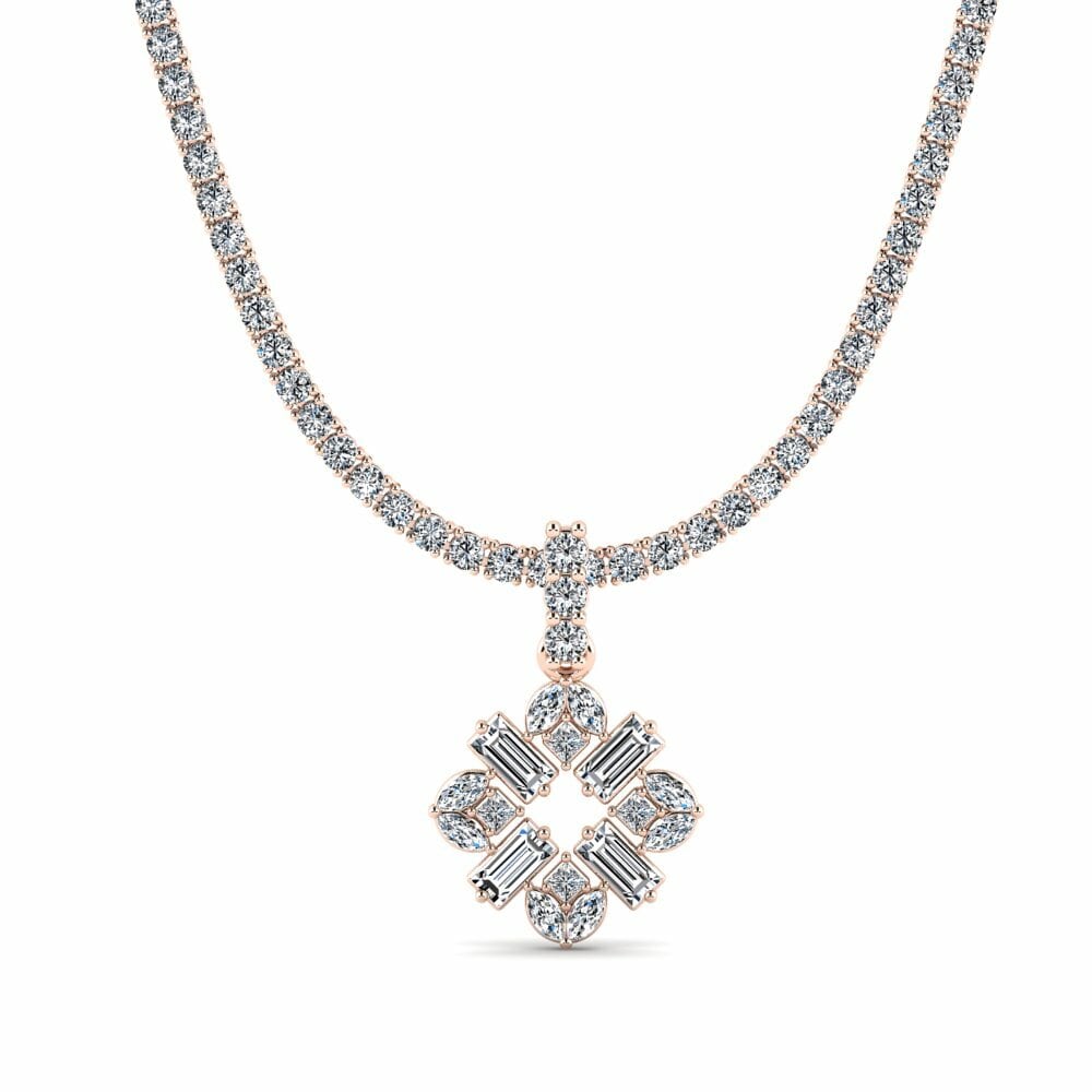 14ct Rose Gold Tennis Didiz