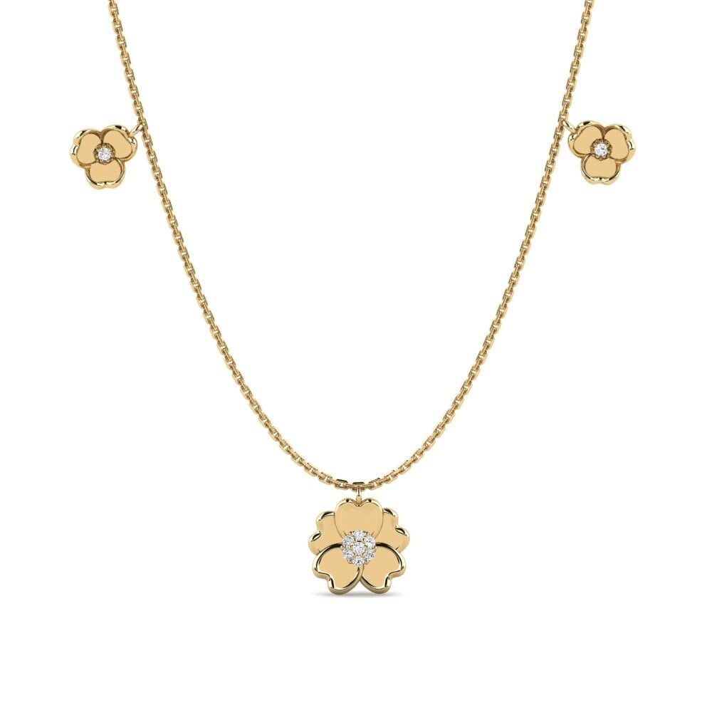 Moissanite Colares Feminino Differentiate