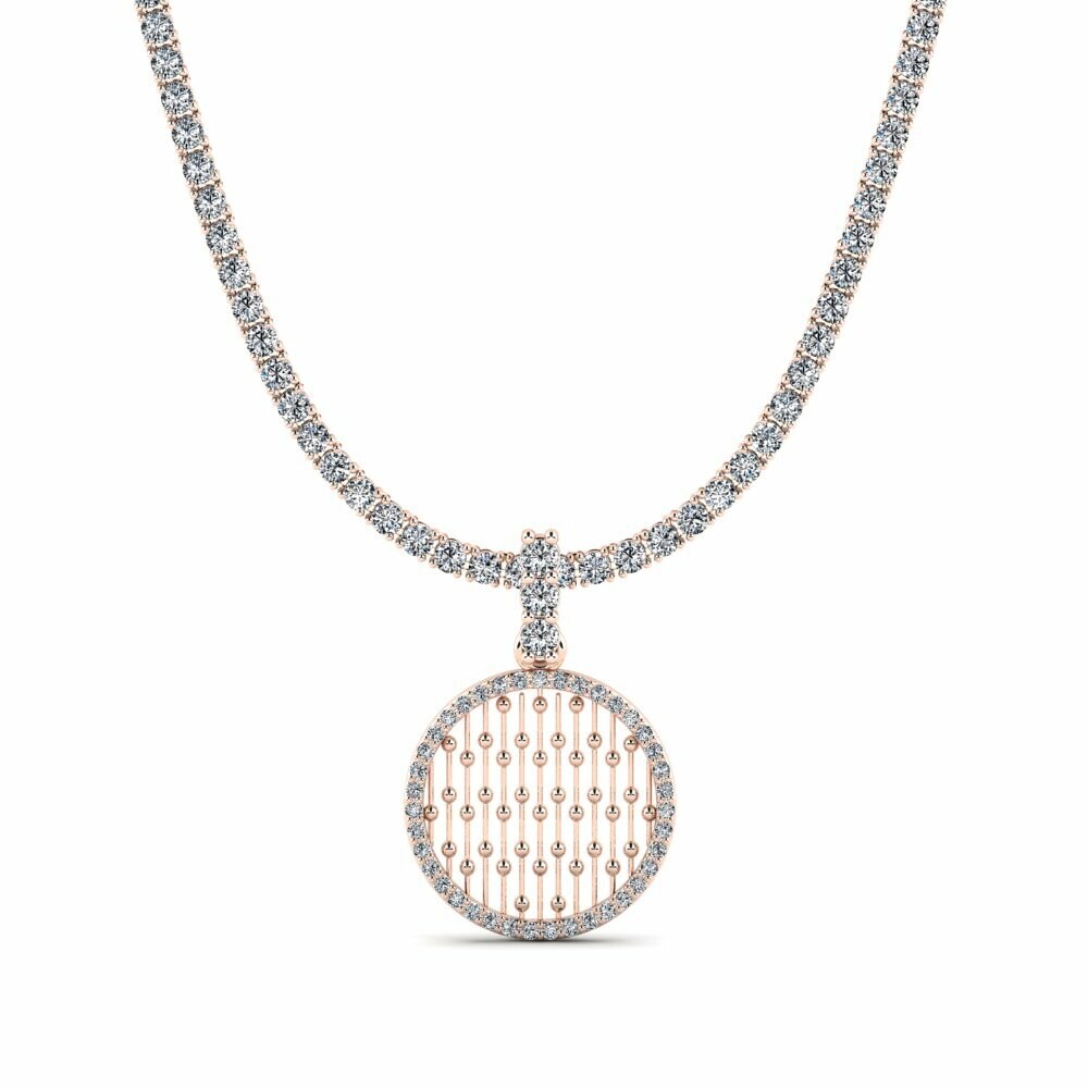 14ct Rose Gold Tennis Dijoriwack