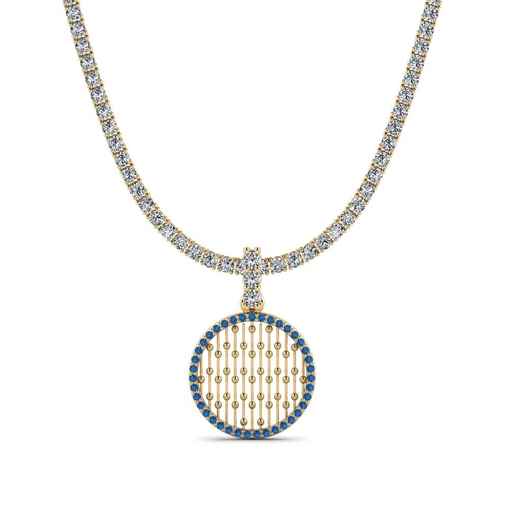 Dark Blue Zirconia Tennis Dijoriwack