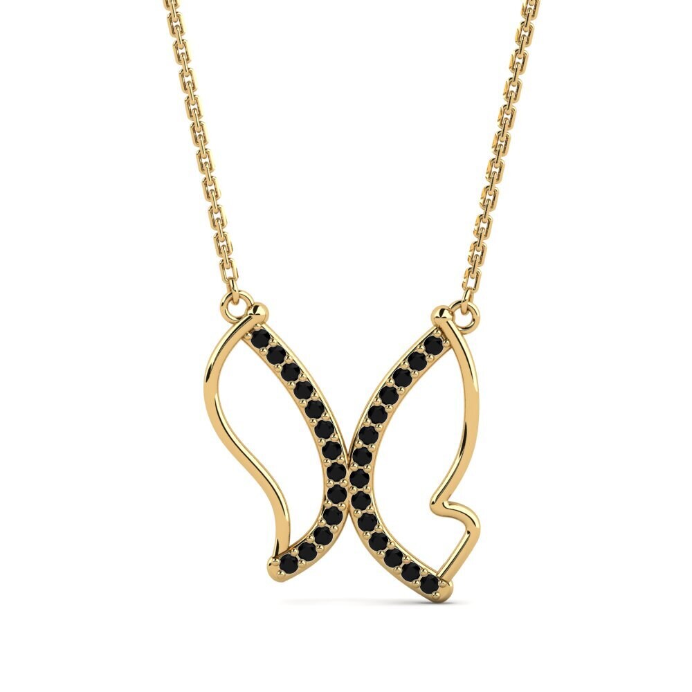 Black Diamond Women's Necklace Dildo