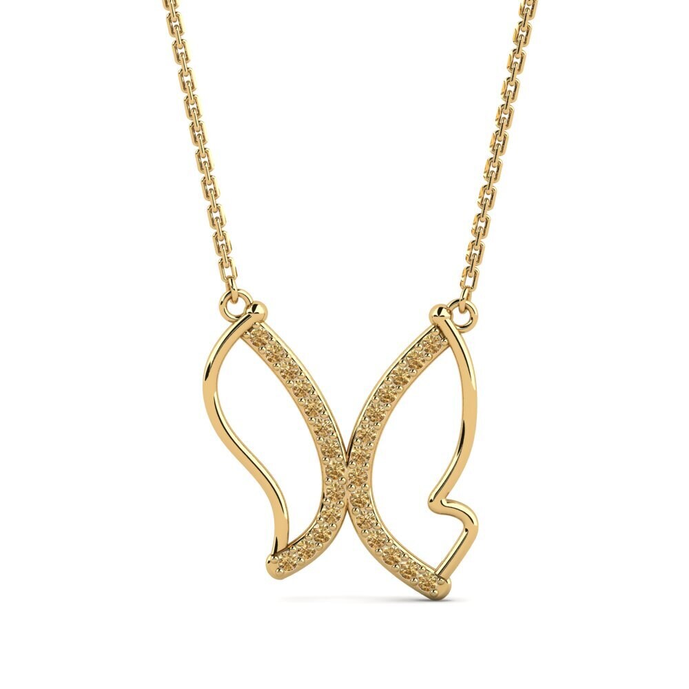 Brown Diamond Women's Necklace Dildo