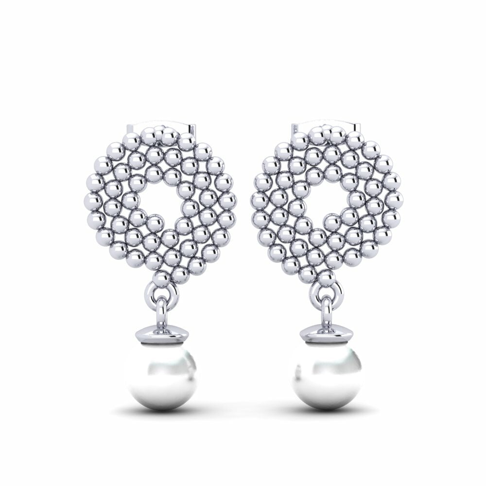 950 Palladium Dames Oorbellen Dilla