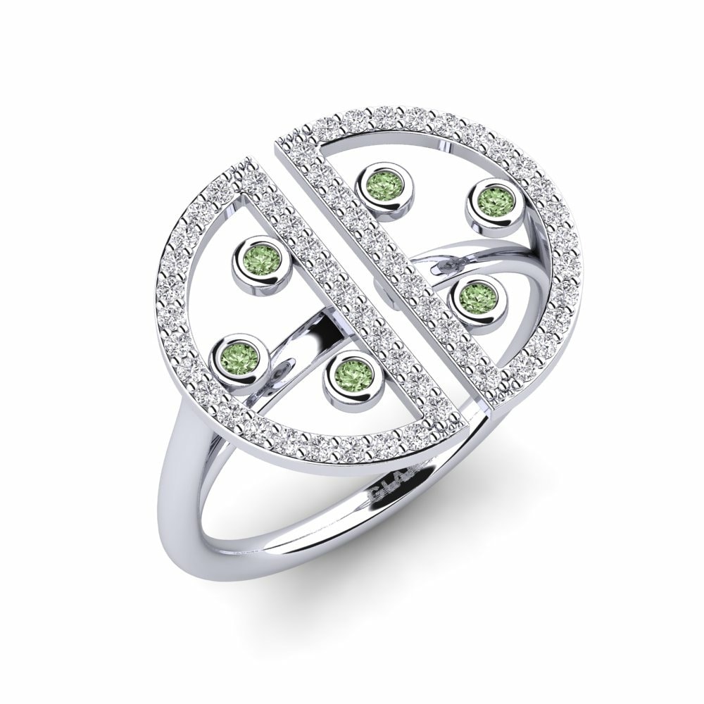 Grön Diamant Ring Diogo
