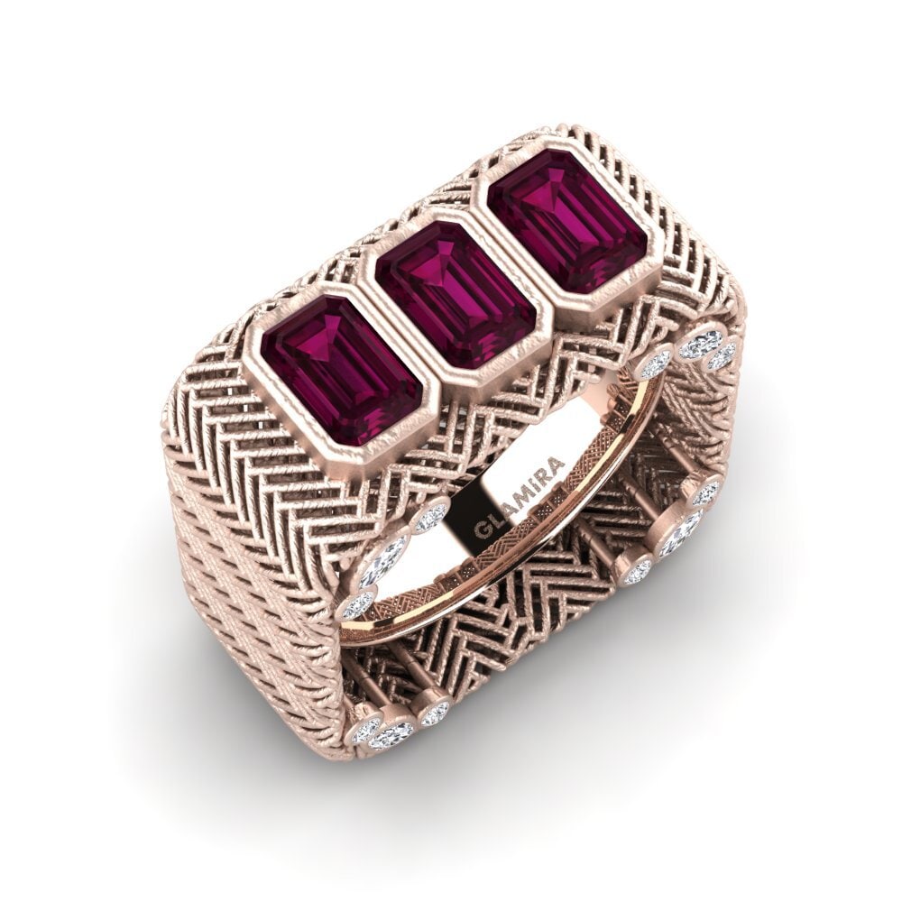 Rhodolite Garnet Ring Dipangvs