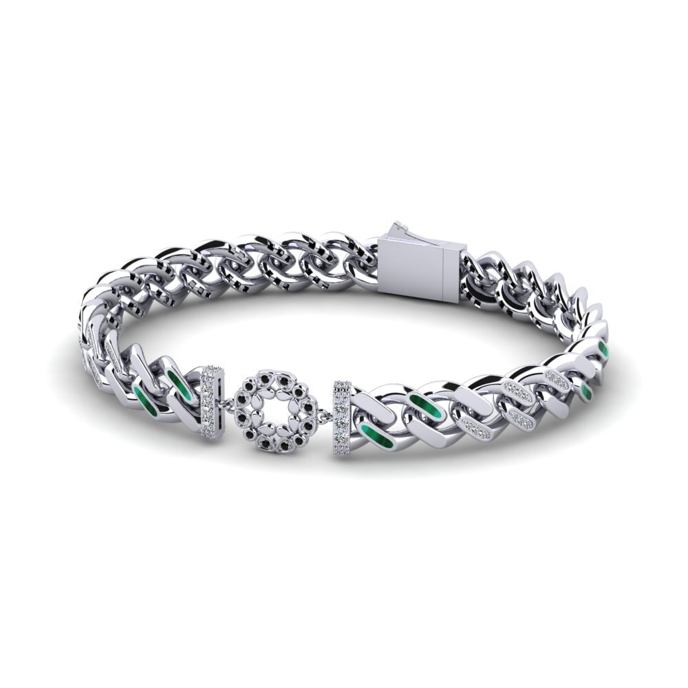 Black Sapphire Women's Bracelet Disculump