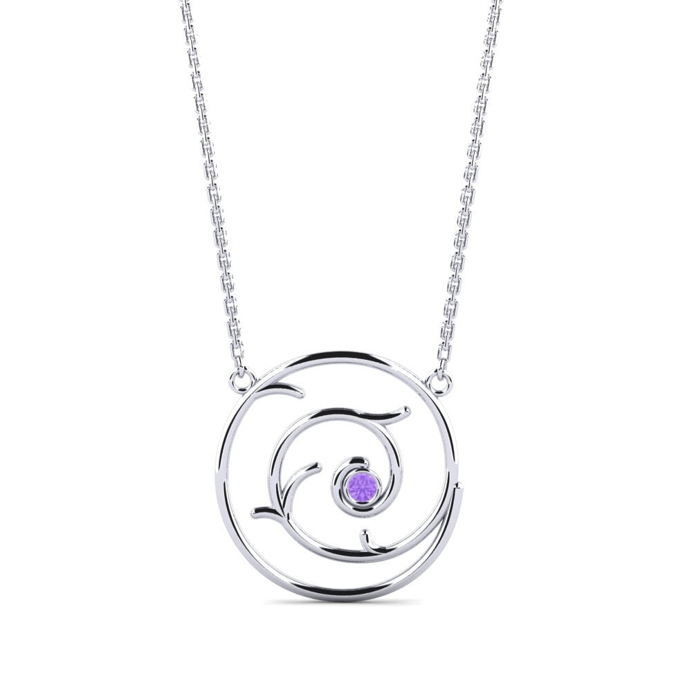 Amatista Collar de Mujer Diseno