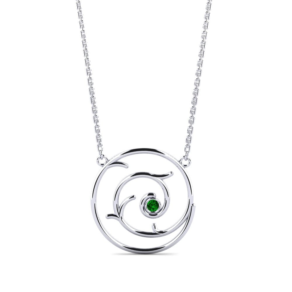 Circonita Verde Collar de Mujer Diseno