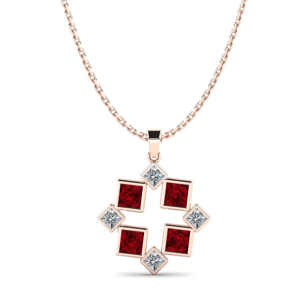Princess Ruby Women's Pendant Ditte