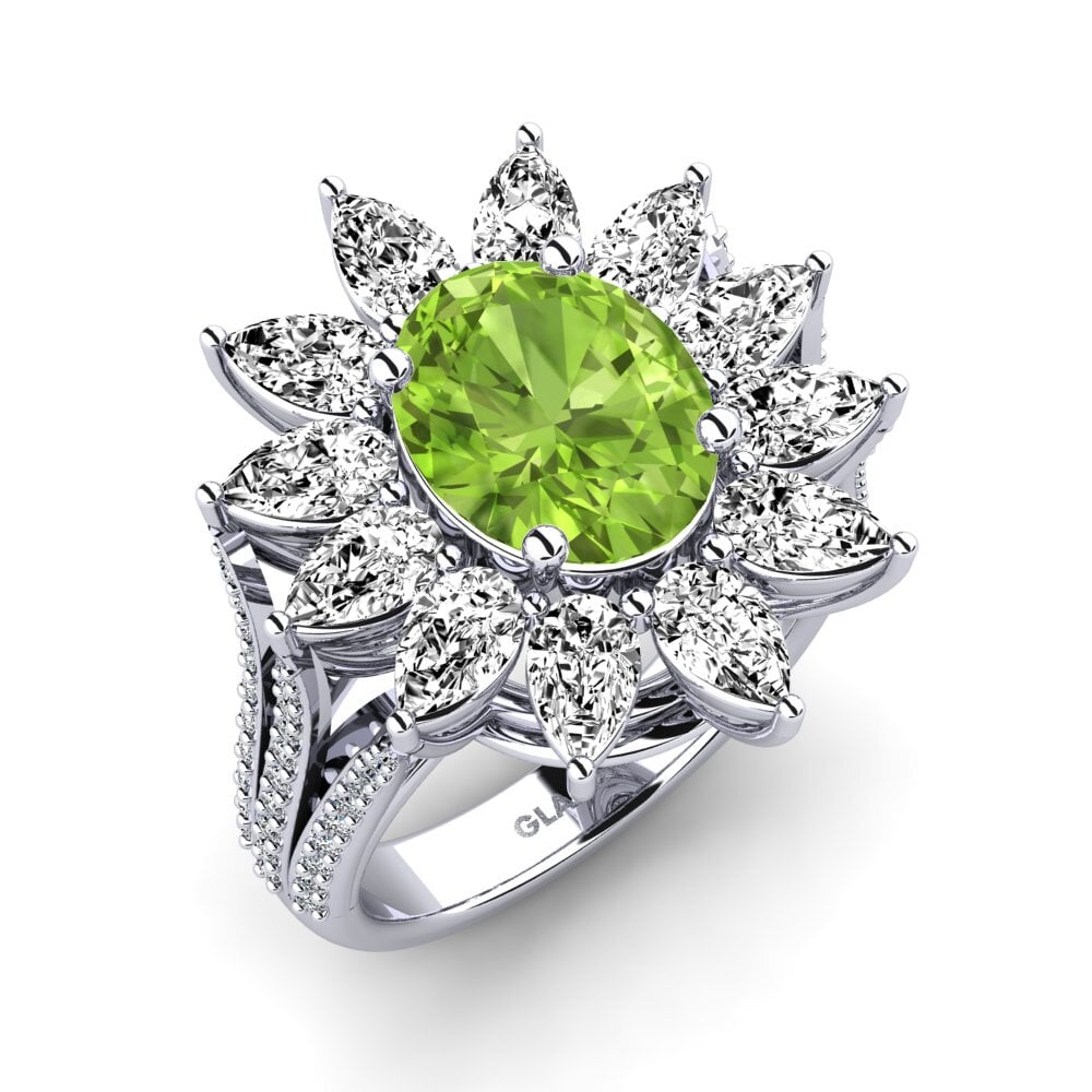 Peridot Verlobungsring Dobbin