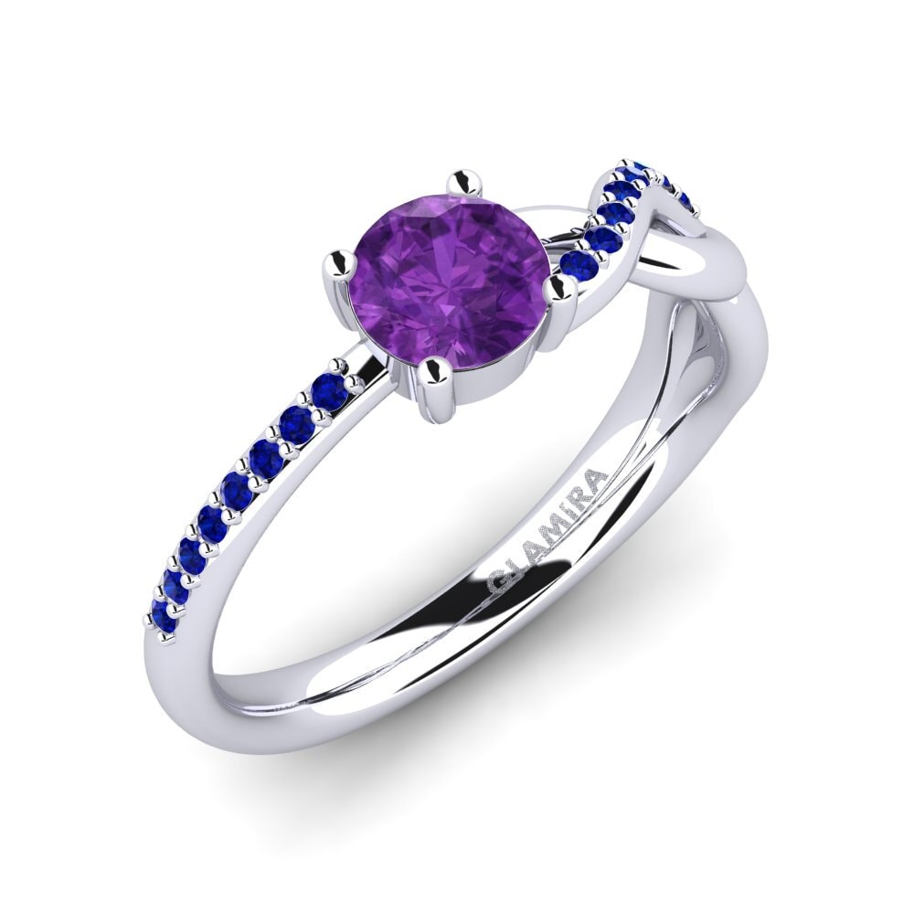 Amethyst Engagement Ring Dobrila