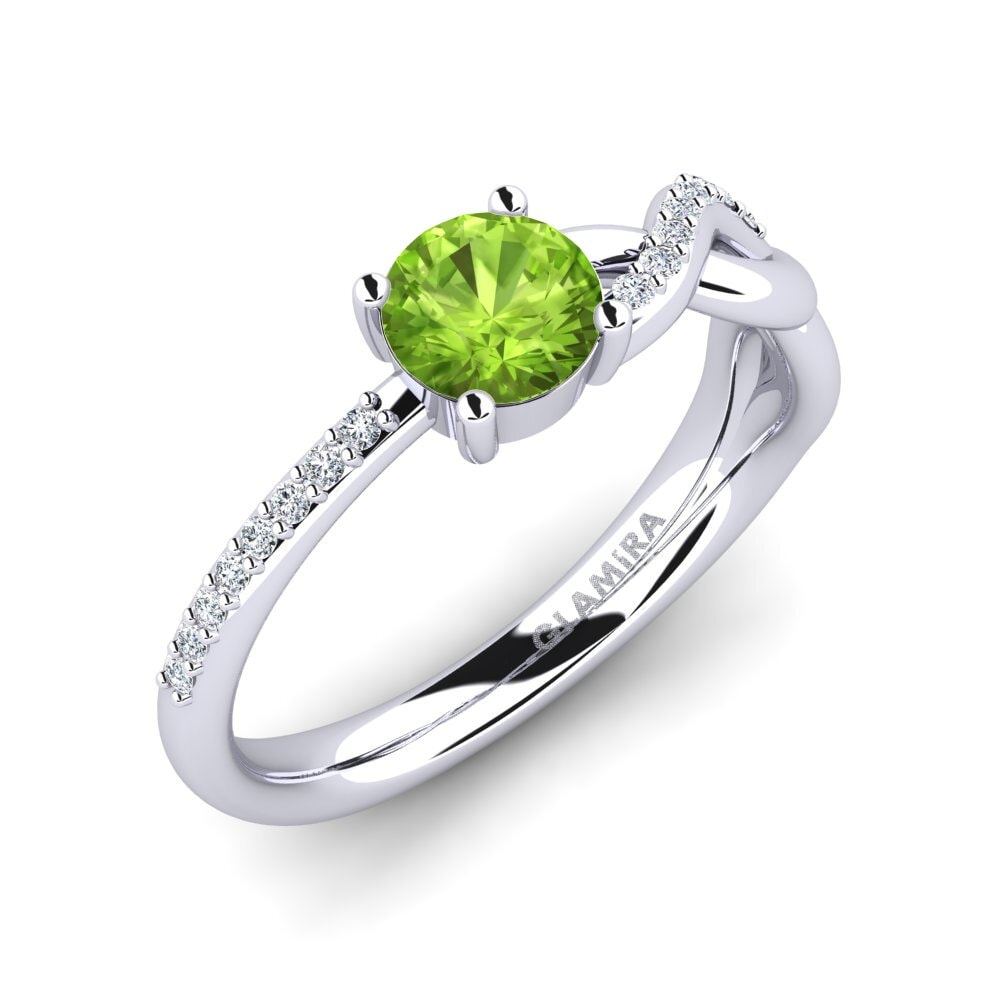 Peridot Engagement Ring Dobrila