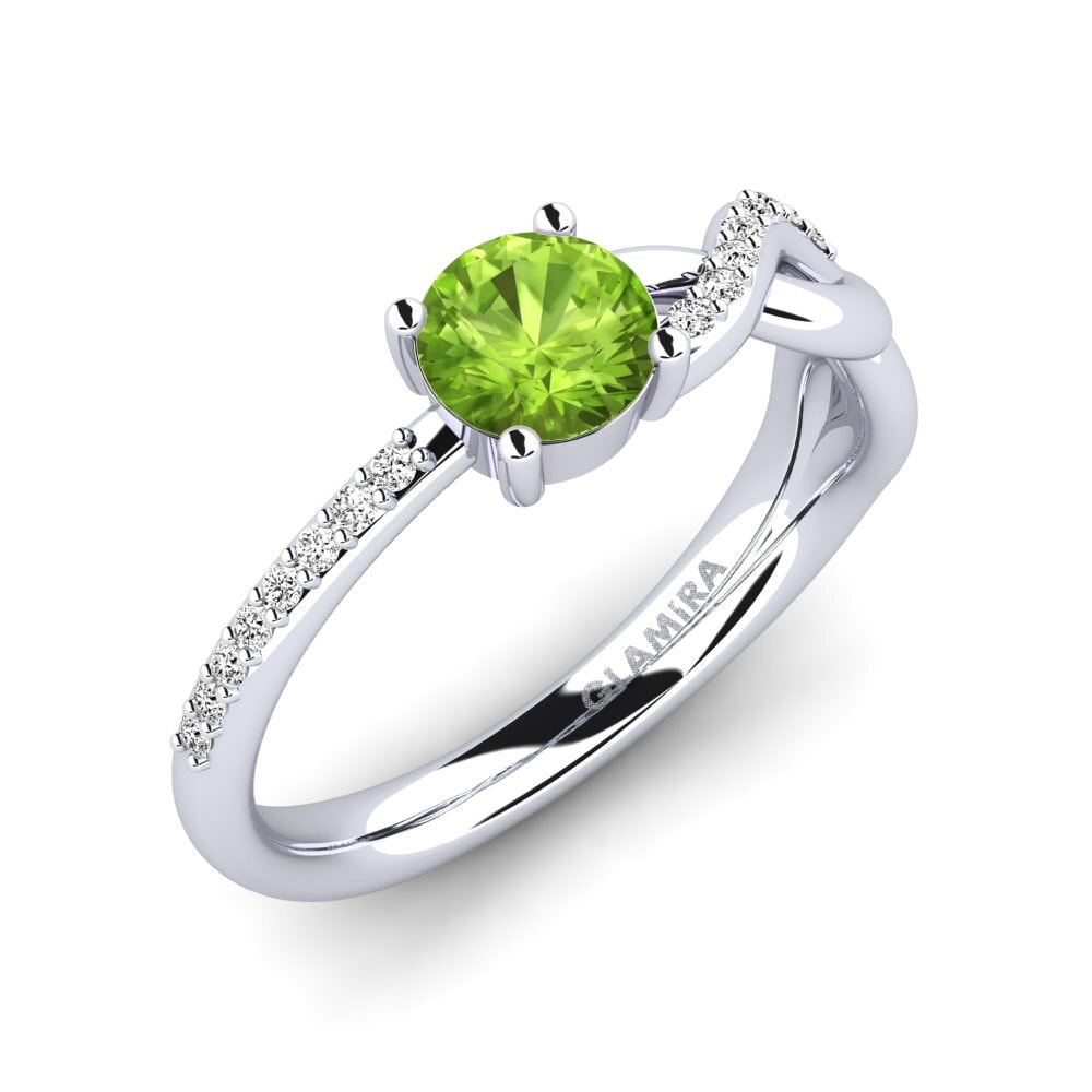 Peridot Engagement Ring Dobrila