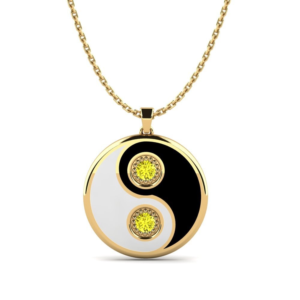 Yellow Diamond Women's Pendant Dodgen