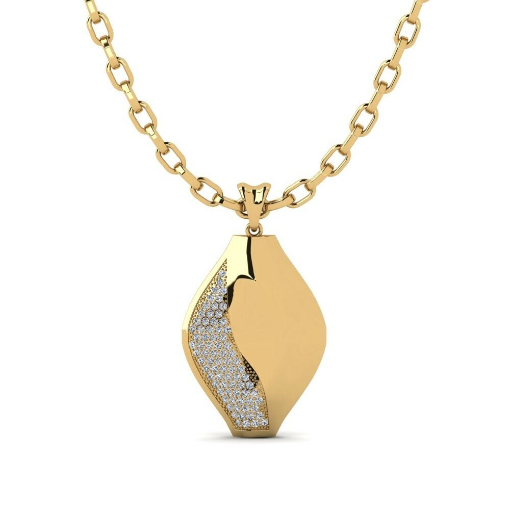 Or Jaune 9k Pendentif pour homme Doer