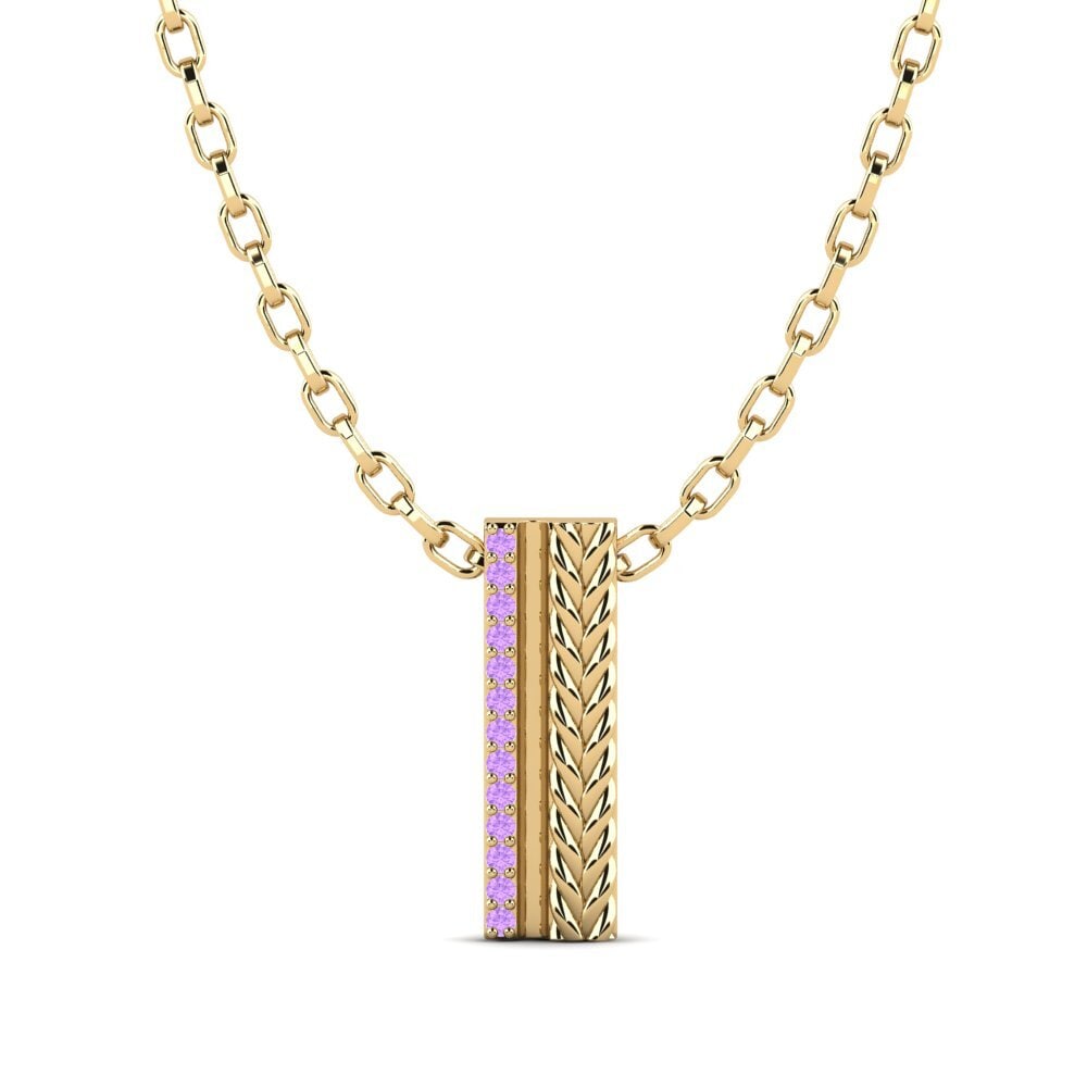 Améthyste Pendentif pour homme Dole