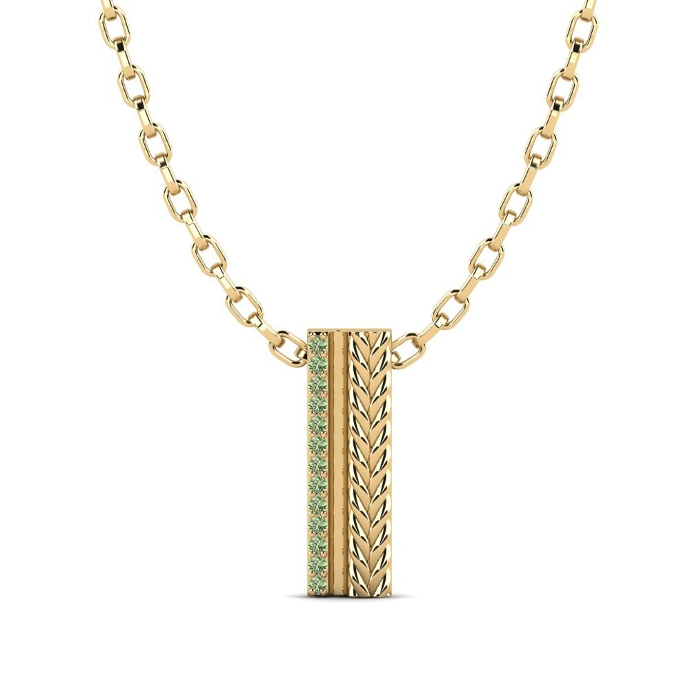 Green Diamond Men's Pendant Dole